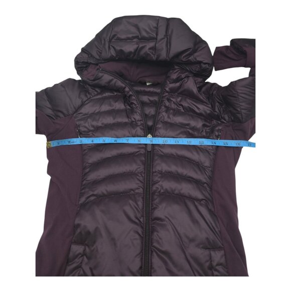 Lululemon Jacket Women 4 Down For A Run II Black Cherry Gorpcore BCHR 62859 - Picture 4 of 6